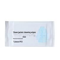 Portable Down Jacket Cleaning Wipes: Stain-Removing, Wash-Free, Wet/Dry for Clothing