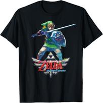 Nintendo Zelda Skyward Sword Link Ready For Battle T-Shirt T-Shirt S juoda