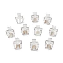 10Pieces RJ45 Connector Repair Clips Covers Compatibles Cat5e Cat6 Ethernet Cables for Home Office Use