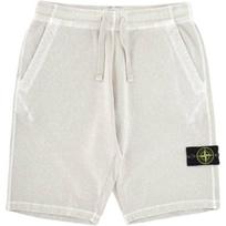 Stone Island Logo Drawstring Casual Shorts Men shorts White K1S156200009S0060-V0195 XXL