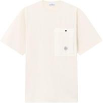 Stone Island Comfortable Crew Neck Tear Resistant Cotton Short Sleeve T-Shirt Men tops L1S152100004S0115V0093 M