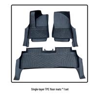 TPE Odorless Floor Mats with Door Sill Protection for Changan Qiyuan Q05. Environmentally Friendly.