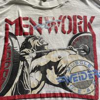 1989 Style Weider Muscle Gear Men At Work Shirt White Unisex S-5XL EM0658 Unisex T-Shirt S