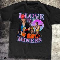 I Love Miners Tee, Mining Enthusiast Shirt, Miner Gift, Funny Mining Tshirt, Mining Humor Top 4XL