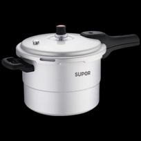 SUPOR Aluminum Alloy Pressure Cooker with Steamer 22cm