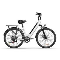 URLIFE E26 City e-bike 250W rear hub motor 36V 13Ah battery 26x1.95-inch tires mechanical brakes