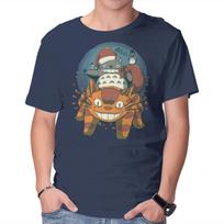 Unisex Crew Neck T-Shirt Christmas Spirits Graphic Short Sleeve Casual Tee M