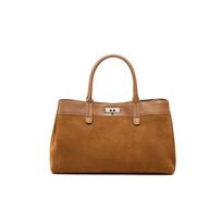 Suede casual cowhide crossbody bag for women, single-shoulder, niche genuine leather, large capacity women's high-end handbag