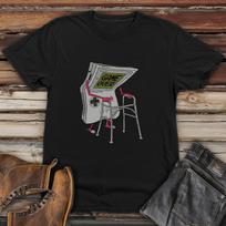 Men's Y2K Retro Gaming T-Shirt Black Gamer Tee with Vintage Game Over Graphic Crew Neck Shirt for S
