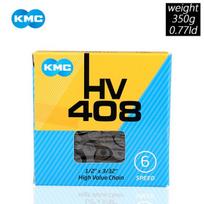 For KMC Bicycle Chain X8 X9 X10 X11 X12 HV408 Z8.3 X8PL Z9 X9L X11EL for MTB/Road Bike Boxed 116L/118L/126Links Part Steel