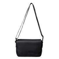 Adjustable Strap PU Leather Shoulder Bag Square Crossbody Bag Versatile Men's Messenger Bag  Sports juoda