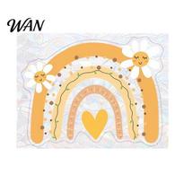 Sunlight Refracting Decal Rainbow Suncatcher Window Cling, Colorful Prismatic Flowers Anti-Collision Sticker, Light Sticker Reusable Static Glass Door B