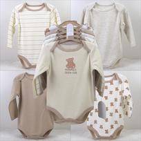 Newborn Baby Long Sleeve Bodysuit 5-Pack Onesie 0-3 months