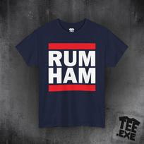 HIP HOP RUM HAM - Unisex Heavy Cotton Tee S