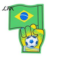 Clapping Gloves 1 Pc EVA Foam Cheering Glove for Sports Events, Soccer High-density Game Day Cheerleading Prop Football Fans, Team Spirit Support A