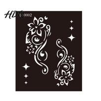 Floral Tattoo Stencil Henna Stencil Reusable DIY Tattooing Template Animal Patterns Boho B
