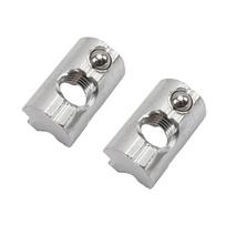 12x13x22mm Sliding Ball Sliding Block Aluminum Sliding Block With Stainless Steel Spring Ball Solar M8 Thread Solar Power Parts