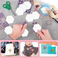 A25F-500 PCS Paper Piecing 1Inch, Hexagon Quilting Templates For DIY Patchwork Crafts And Sewing Supplies balta