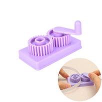 Quilling Crimping Crimper Tool Wheel For Handmake Card Paper Crafts Flower Artwork Tool Color Random Useful Paper Quilling Tool violetinė