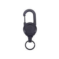 Retractable Keychain Clip for Outdoor and Hiking One Size