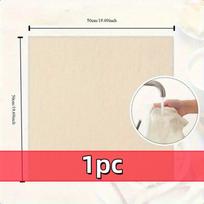 3pcs 100% Unbleached Cheese Cloths, 50.8x50.8cm Hemmed Edge, Reusable for Straining, Yogurt & More (Grade 100)