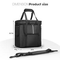 Carrying Case for BLUETTI Portable Power Station AC180 Waterproof Travel Storage Bag Protective Case with Shoulder Strap juoda