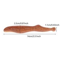 Wooden Neck Foot Massage Gua Sha Tool Trigger Point Reflexology Massage Stick for Home Spa Thai Massage
