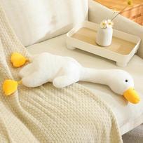 Kawaii Creative Screaming Duck Plush Doll Pillow Squeeze Vocal Duck Plush Doll Home Decor Gift For Boys And Girls about 35cm