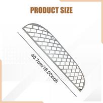 16inch Tofu Cat Litter Filter Directly Replace for x30 Self Cleaning Litter Box Cat Litter Strainer Box Replace Easy to Install pilka spalva