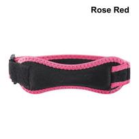 Knee Patellar Tendon Knee Support Strap Brace Adjustable Shock Absorption Compression Knee Pad Sleeve For Basketball rožinė raudona spalva