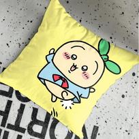 Decorative Pillowcase Decor 40X40 Kawaii C-Chiikawas Cushion Covers 45X45 Cushions Cover Personalized Gift Ornamental Pillows Peach skin 18*18(CM)-1Pcs
