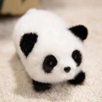 Cute Stuffed Plush Toys Lying Red Panda Fox Sloth Cat Soft Baby Plushie Gifts - Animal Themed Dolls for Children 16cm