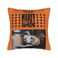 Marty Supreme Ping Pong Movie Brat Square Pillow Cases Cushion Covers Creative Zipper Decorative Pillowcase For Living Room Peach skin 18*18(CM)-1Pcs