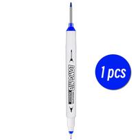 20mm Waterproof Long Head Nib Deep Hole Markers Pen Tile Carpenter Pen Multi Purpose For Woodworking Tool Pen Black/Blue/Red Ink