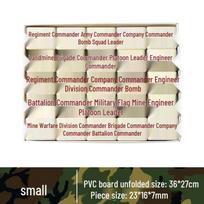 High-Grade Military Chess & Mahjong Set - Dual-Use for Kids & Adults, Large Size