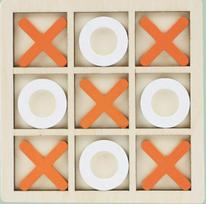 Wooden Tic-Tac-Toe Educational Toy: Parent-Child Interactive Logic Game