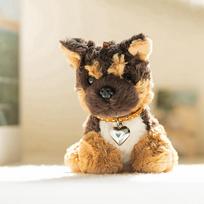 Adorable Mini Famous Dog Shiba Inu Beagle Plush Toy Simulation Stuffed Soft Puppy Schnauzer Wolfdog Girls Plushie Doll Home Deco 13cm