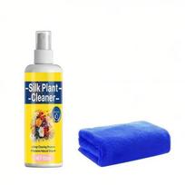 120ml with Microfiber Cloth for Faux Plants and Home Decor One Size