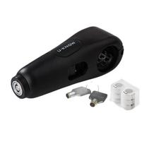 110db Alarms Sound Motorcycle Handlebar Lock Scooter Electric Vehicle Bicycle Safe Anti-theft Accelerator Brake Lock Padlocks juoda