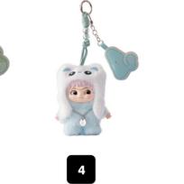 Genuine Wakuku 3.0 On A Roll Series  Dolls Soft Figure Collectable Decorative Bag Charm Keychain Pendant Toys Gifts Official Genuine