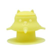 Pet Feeding Bottle With Suction Cup Base Multiple Nipples Option For Puppies Kittens geltona