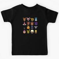 Five Nights at Freddy's - Pixel art - Multiple Characters Kids T-Shirt 140