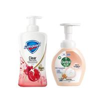 Safeguard Red Pomegranate Body Wash & Dettol Hand Wash Bundle