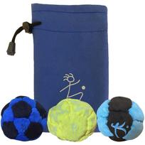 3-Piece Chi Sandbag Set with Carrying Bag for One Size