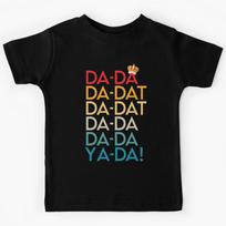 King George Da Da Da Dat Da Chorus Musical Hamilton Kids T-Shirt 150