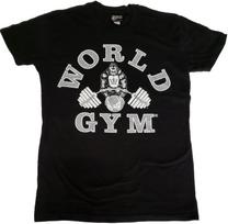 W110 World Gym Rūgštinio plovimo Kultūrizmo marškinėliai su Gorilos logotipu 3XL gray