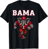 Alabama State Vintage Lover Animal Sports Unisex T-Shirt L