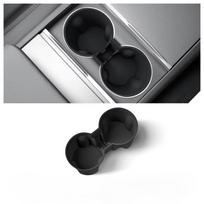 Space-Saving Central Control Cup Holder Black/gray/white/pink Drink Bottle Holder  Phone Storage juoda