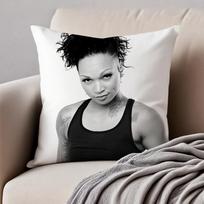 K-Kali Reis Cushion Cover Pillowcase Anti-Dustmite Invisible Zipper Short Plush Sofa Cushion Peach skin 18*18(CM)-1Pcs