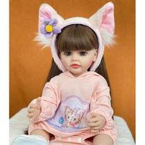 55 cm Reborn Baby Dolls Viso silikono kūno vandeniui atspari lėlė kūdikių žaislas Bebe Reborn mergaitės žaislas vaikams gimtadienio dovanos Žaidimų draugas